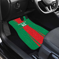 Custom Morocco Football Car Mats Go Champions Atlas Lions - Red - Wonder Print Shop