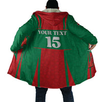 Custom Morocco Football Cloak Go Champions Atlas Lions - Red - Wonder Print Shop