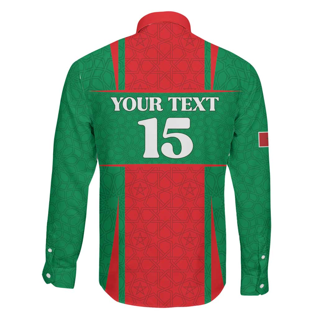 Custom Morocco Football Family Matching Summer Maxi Dress and Hawaiian Shirt Go Champions Atlas Lions - Red - Wonder Print Shop
