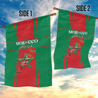 Morocco Football Garden Flag Go Champions Atlas Lions - Red - Wonder Print Shop