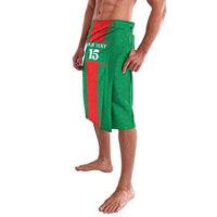 Custom Morocco Football Lavalava Go Champions Atlas Lions - Red - Wonder Print Shop