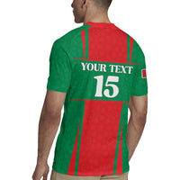 Custom Morocco Football Rugby Jersey Go Champions Atlas Lions - Red - Wonder Print Shop
