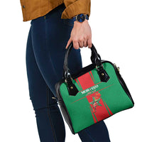 Morocco Football Shoulder Handbag Go Champions Atlas Lions - Red - Wonder Print Shop