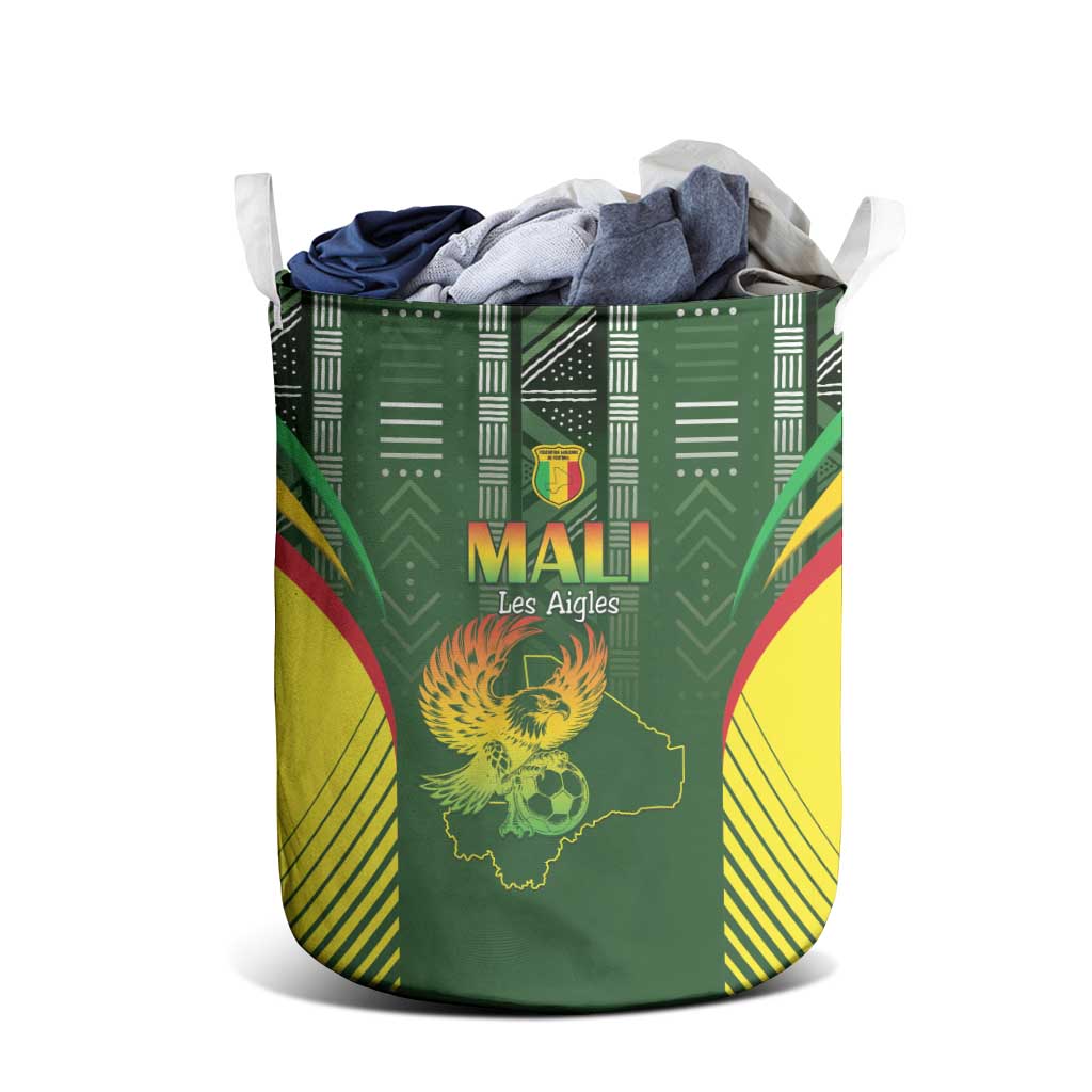 Mali Football Laundry Basket Go Champions Les Aigles - Wonder Print Shop
