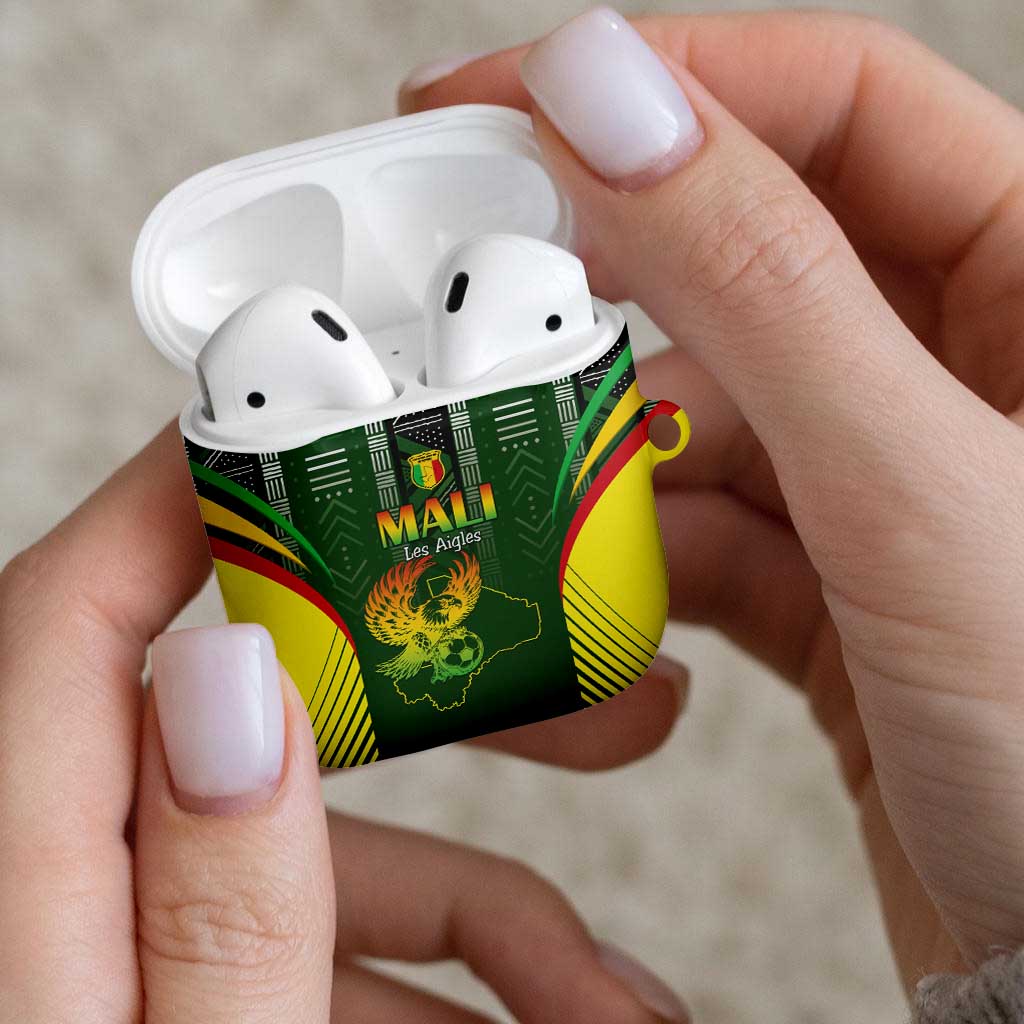 Mali Football AirPods Case Go Champions Les Aigles - Wonder Print Shop
