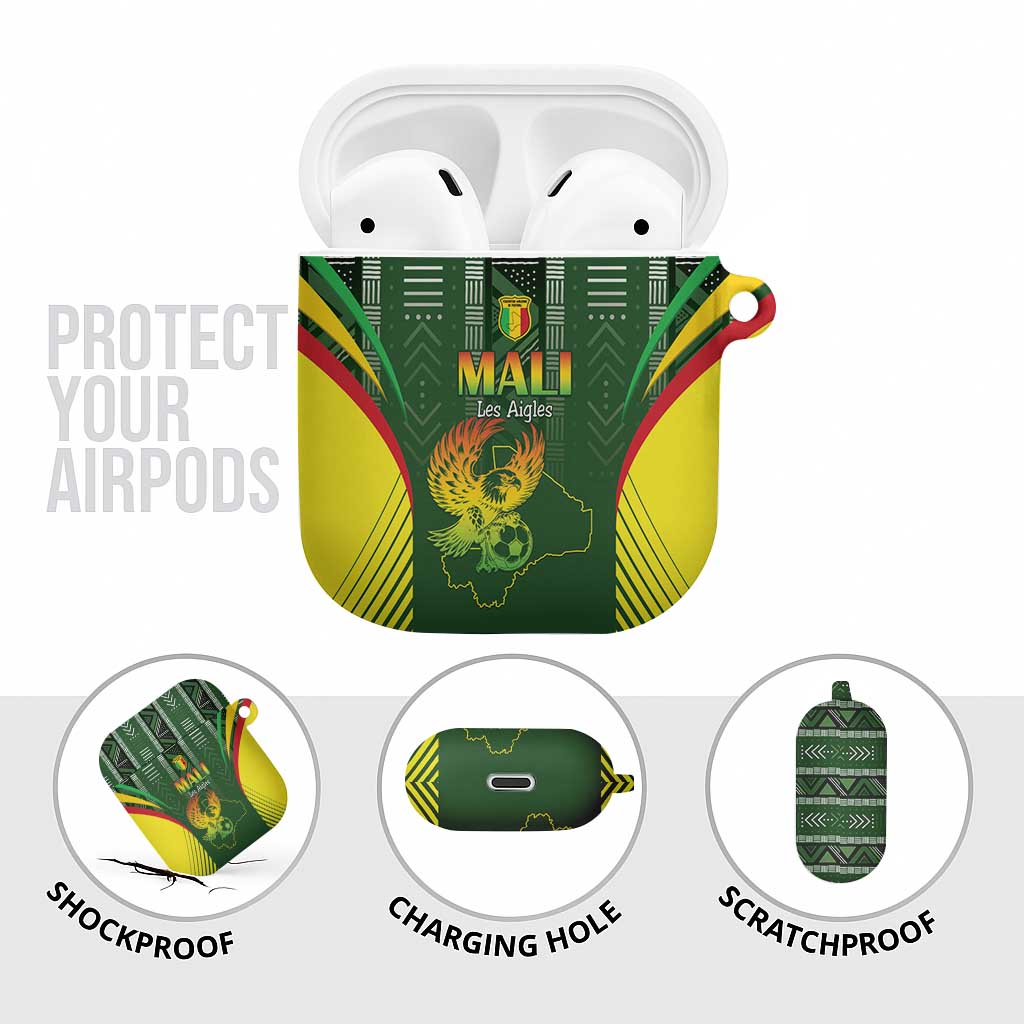 Mali Football AirPods Case Go Champions Les Aigles - Wonder Print Shop