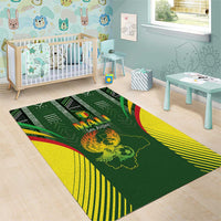 Mali Football Area Rug Go Champions Les Aigles - Wonder Print Shop