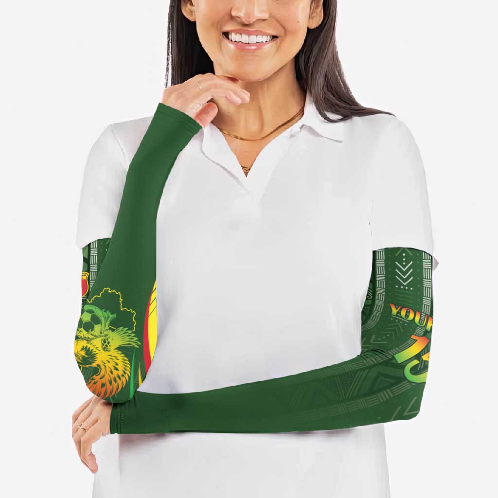 Custom Mali Football Arm Sleeves Go Champions Les Aigles - Wonder Print Shop