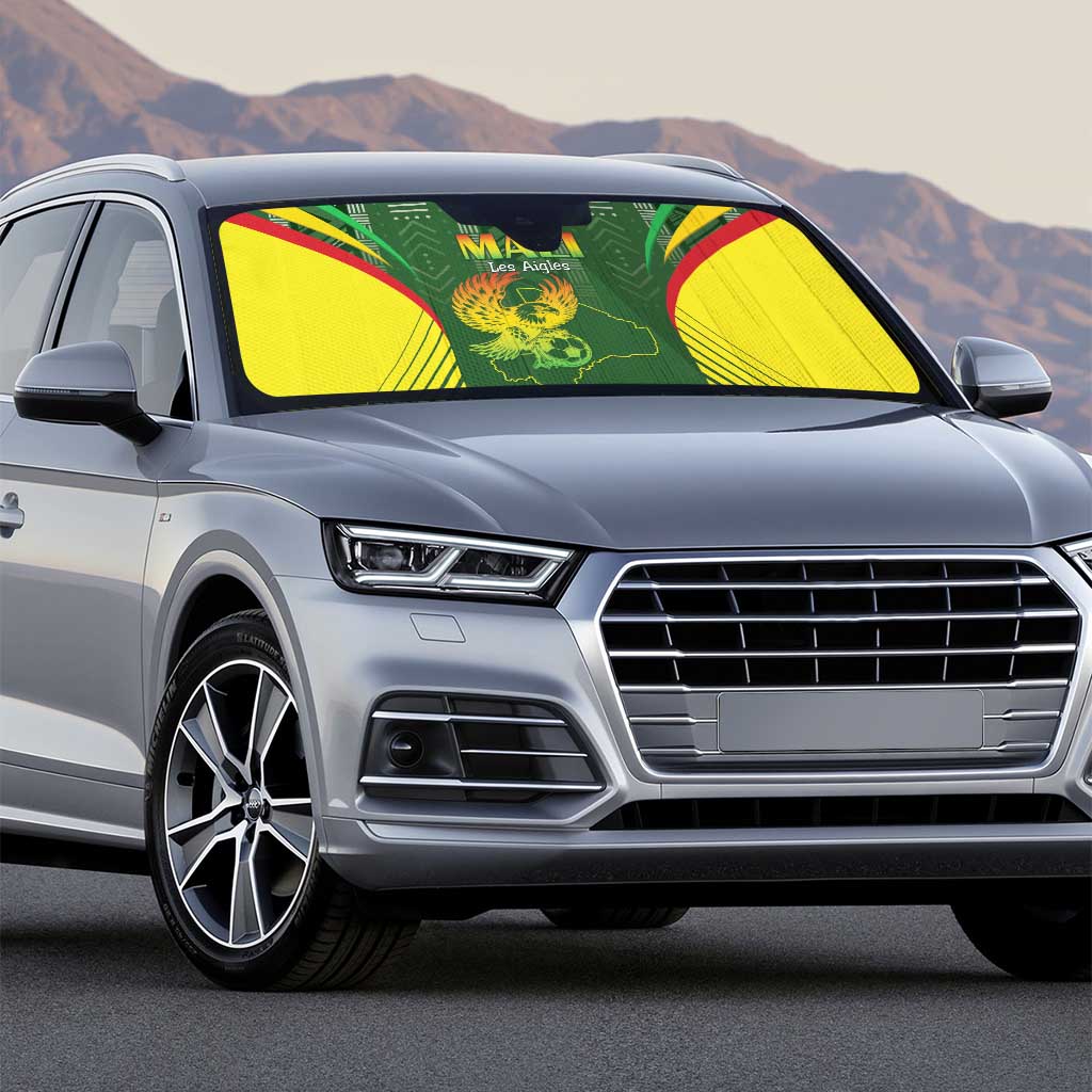 Mali Football Auto Sun Shade Go Champions Les Aigles - Wonder Print Shop