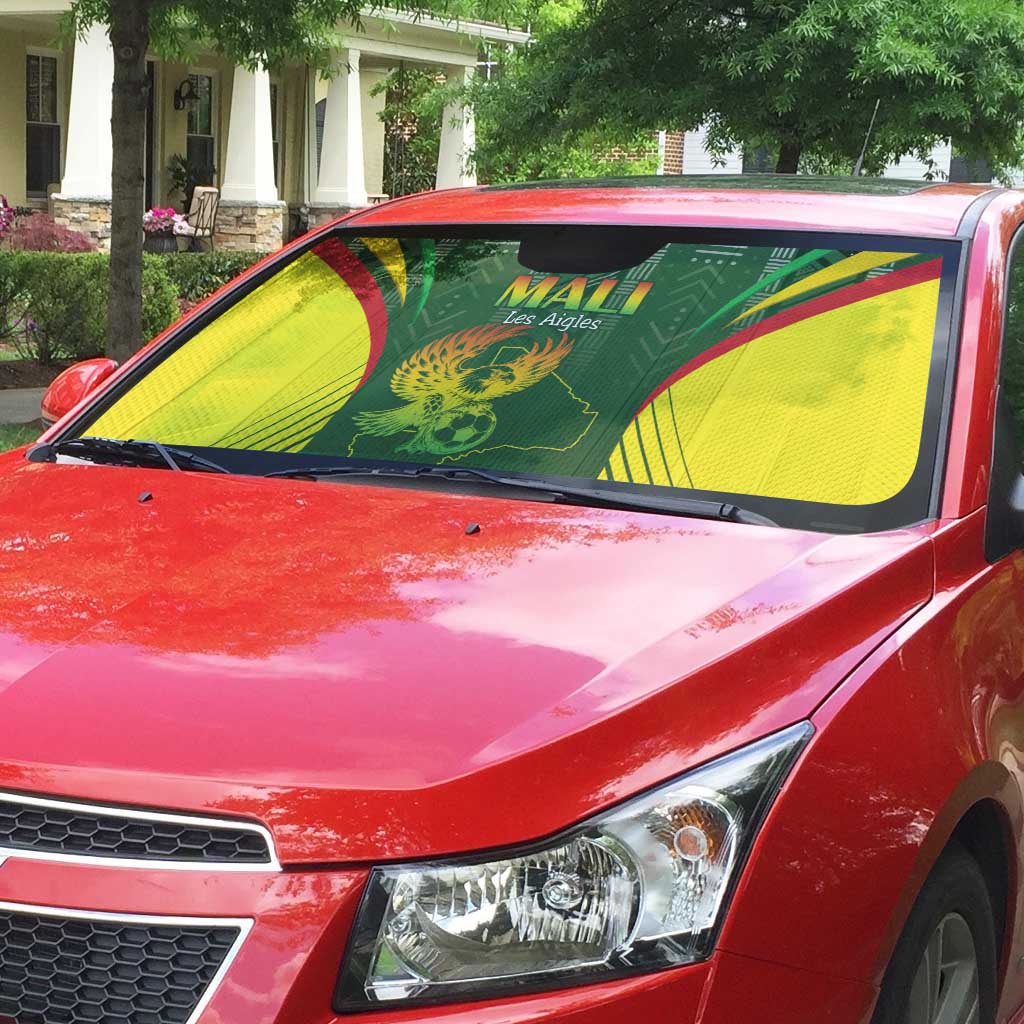 Mali Football Auto Sun Shade Go Champions Les Aigles - Wonder Print Shop