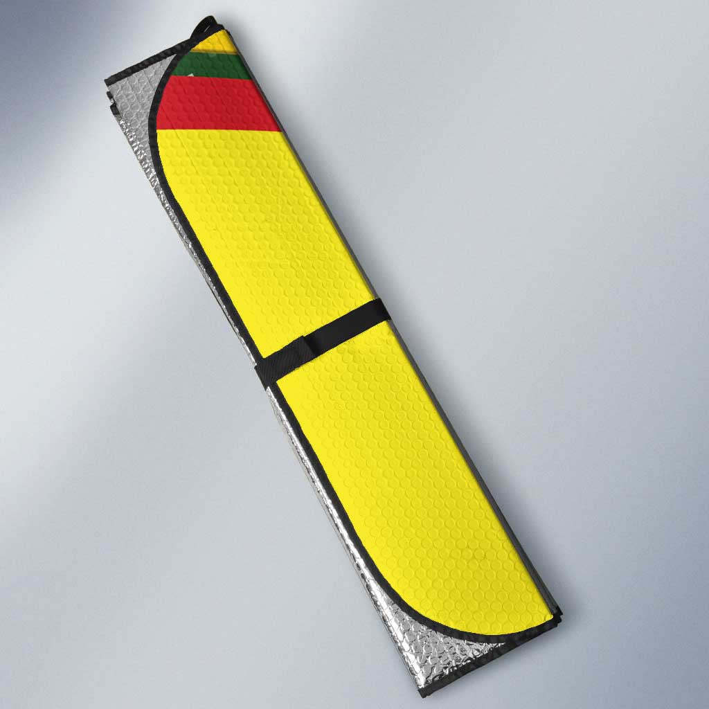 Mali Football Auto Sun Shade Go Champions Les Aigles - Wonder Print Shop