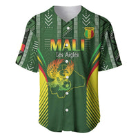 Custom Mali Football Baseball Jersey Go Champions Les Aigles - Wonder Print Shop