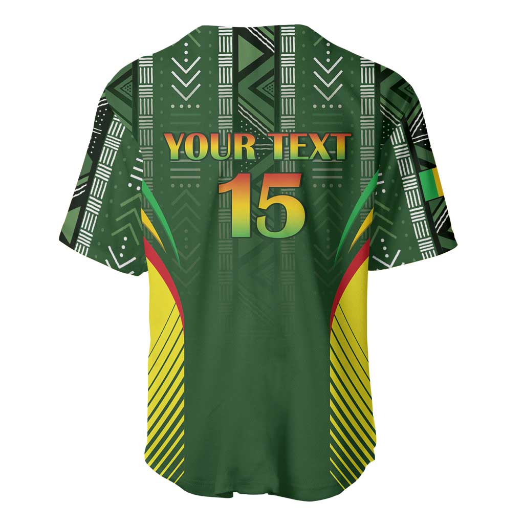 Custom Mali Football Baseball Jersey Go Champions Les Aigles - Wonder Print Shop