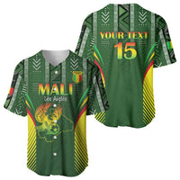Custom Mali Football Baseball Jersey Go Champions Les Aigles - Wonder Print Shop