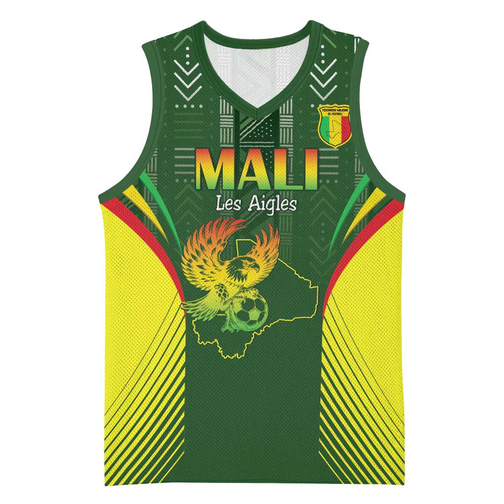Custom Mali Football Basketball Jersey Go Champions Les Aigles - Wonder Print Shop