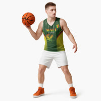 Custom Mali Football Basketball Jersey Go Champions Les Aigles - Wonder Print Shop