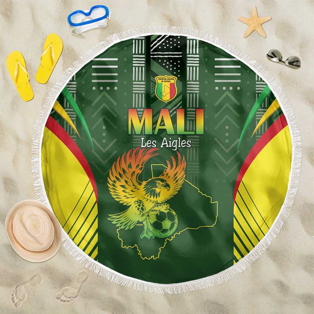 Mali Football Beach Blanket Go Champions Les Aigles - Wonder Print Shop