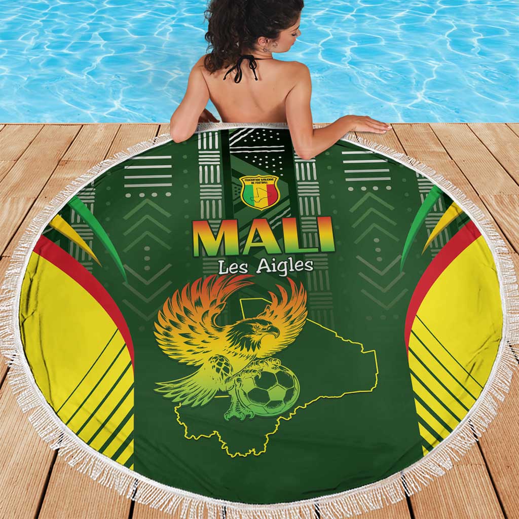 Mali Football Beach Blanket Go Champions Les Aigles - Wonder Print Shop