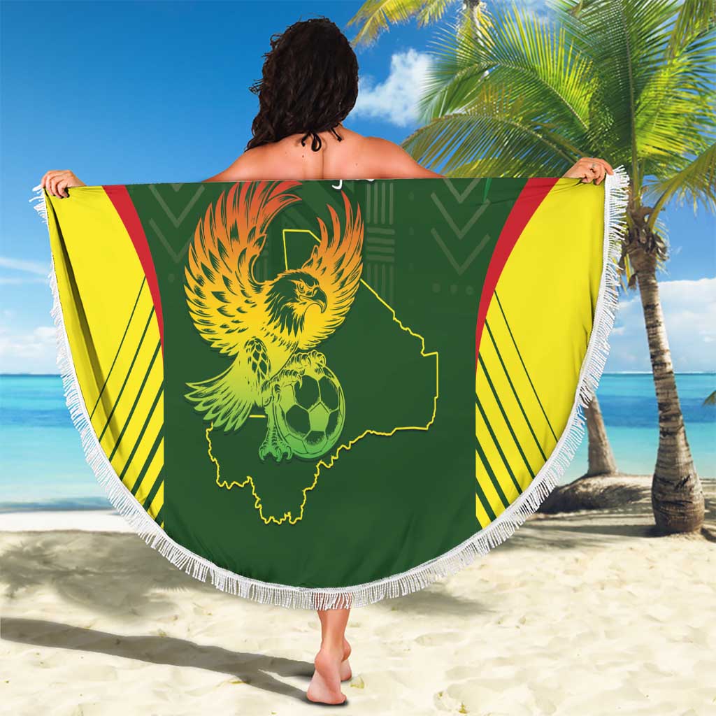 Mali Football Beach Blanket Go Champions Les Aigles - Wonder Print Shop