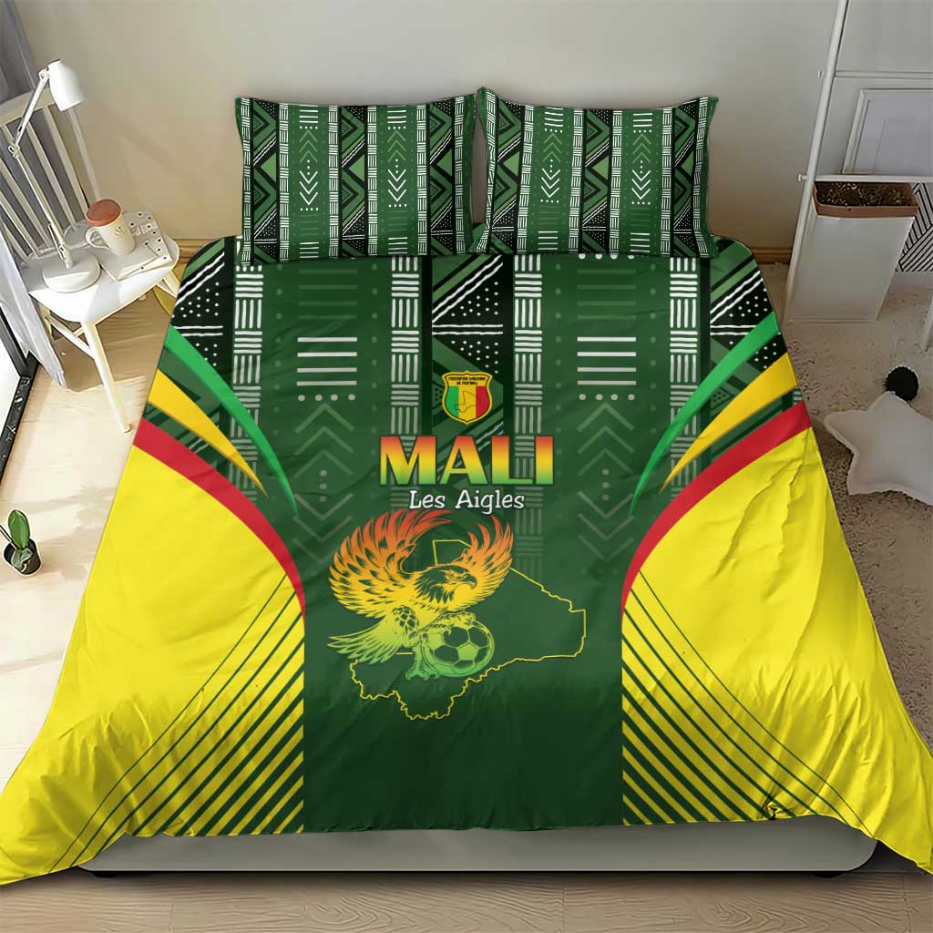 Mali Football Bedding Set Go Champions Les Aigles - Wonder Print Shop