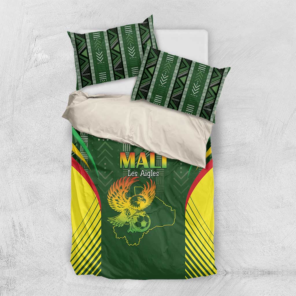 Mali Football Bedding Set Go Champions Les Aigles - Wonder Print Shop