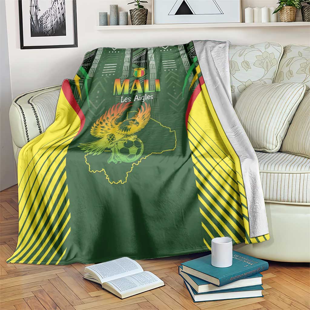 Mali Football Blanket Go Champions Les Aigles - Wonder Print Shop