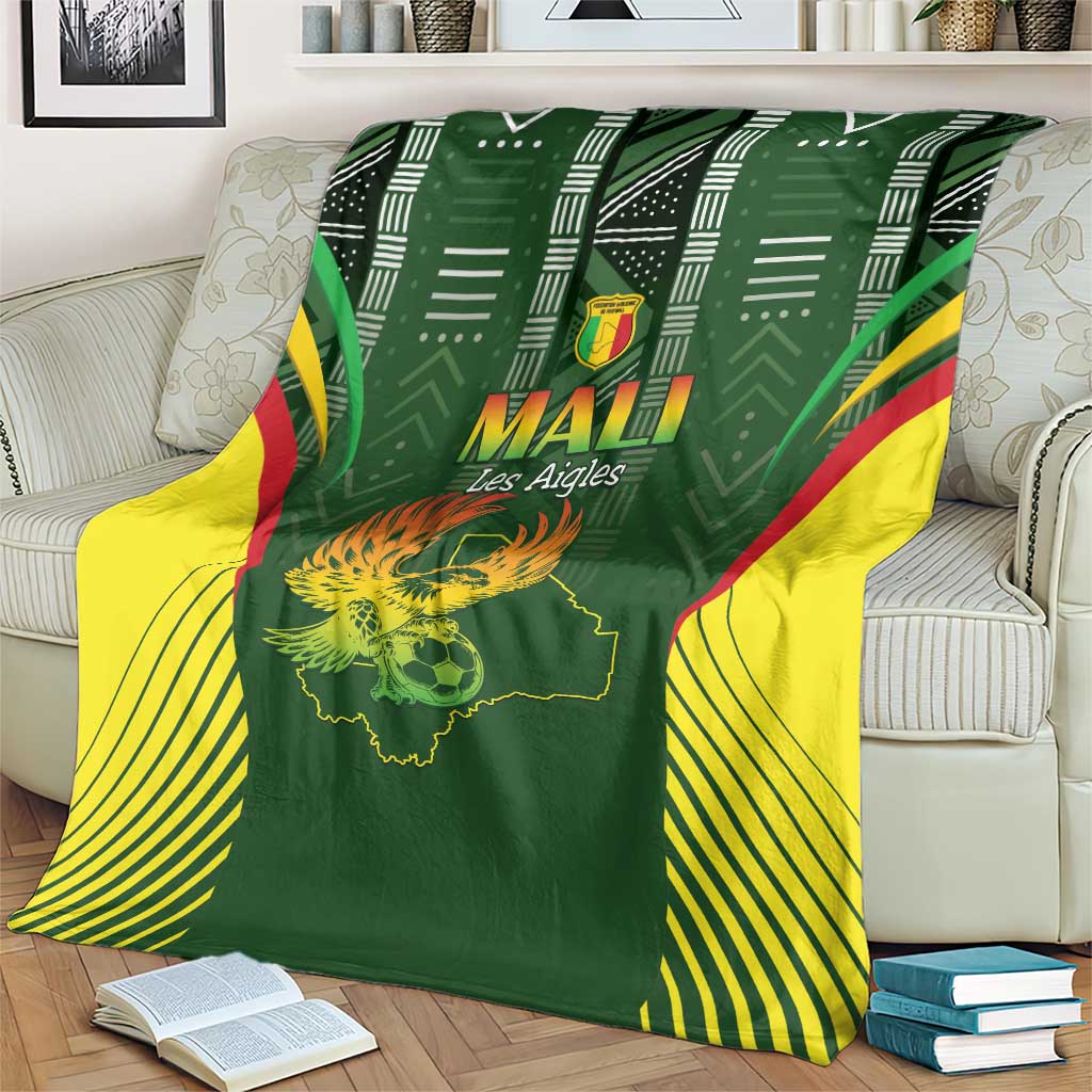 Mali Football Blanket Go Champions Les Aigles - Wonder Print Shop