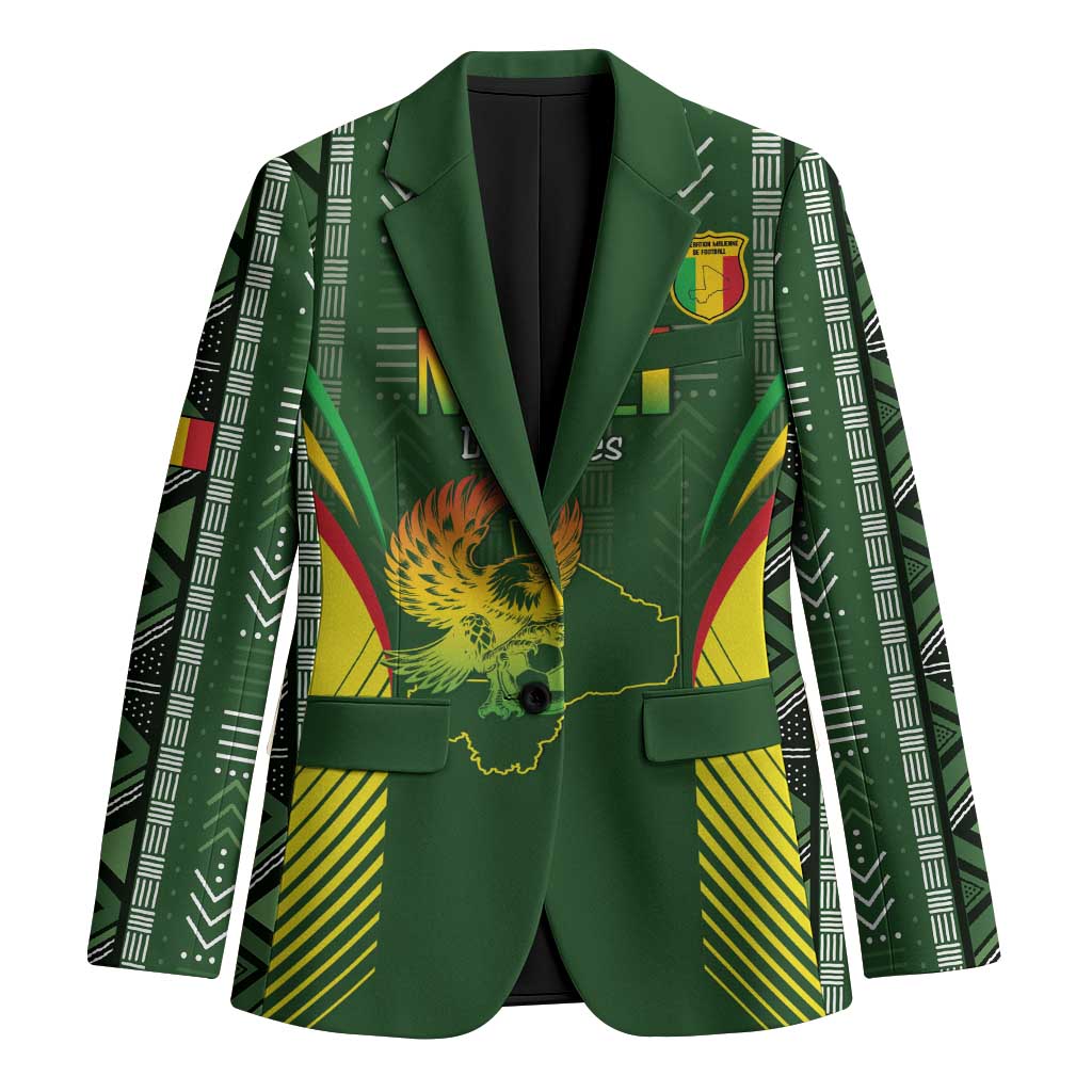 Custom Mali Football Blazer Go Champions Les Aigles - Wonder Print Shop