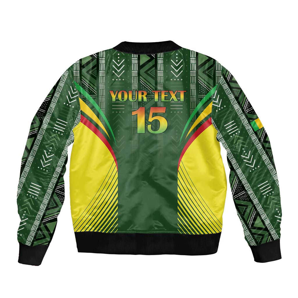Custom Mali Football Bomber Jacket Go Champions Les Aigles - Wonder Print Shop