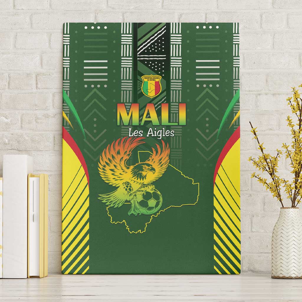 Mali Football Canvas Wall Art Go Champions Les Aigles - Wonder Print Shop