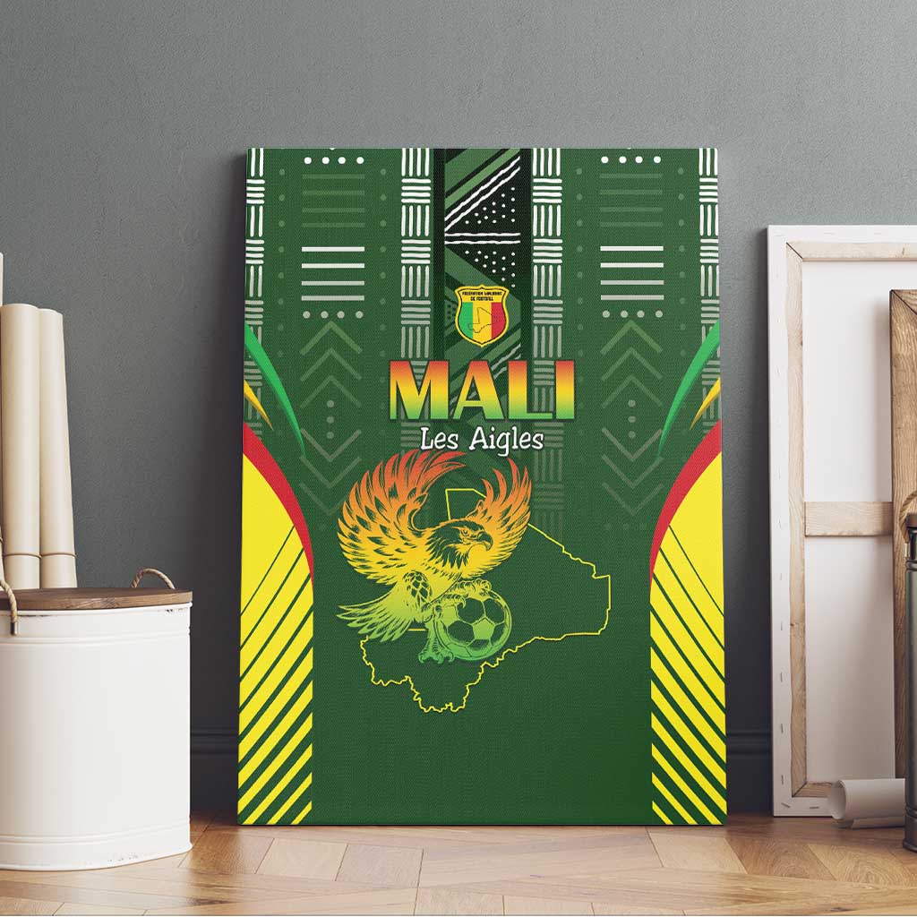 Mali Football Canvas Wall Art Go Champions Les Aigles - Wonder Print Shop