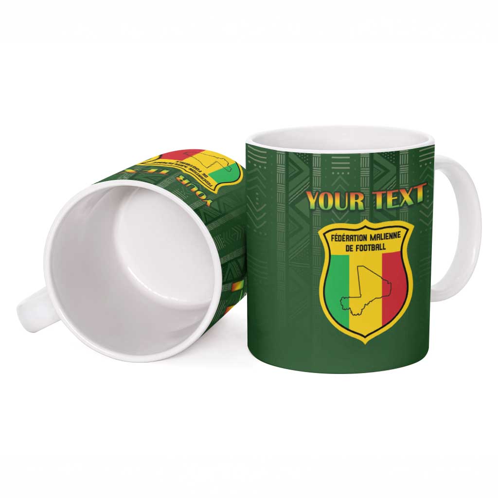 Custom Mali Football Ceramic Mug Go Champions Les Aigles - Wonder Print Shop