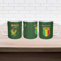 Custom Mali Football Ceramic Mug Go Champions Les Aigles - Wonder Print Shop