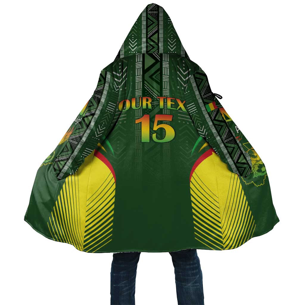 Custom Mali Football Cloak Go Champions Les Aigles - Wonder Print Shop
