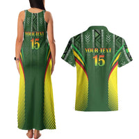 Custom Mali Football Couples Matching Tank Maxi Dress and Hawaiian Shirt Go Champions Les Aigles - Wonder Print Shop
