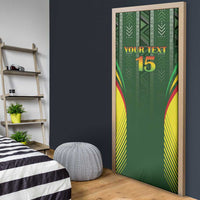 Custom Mali Football Door Cover Go Champions Les Aigles - Wonder Print Shop