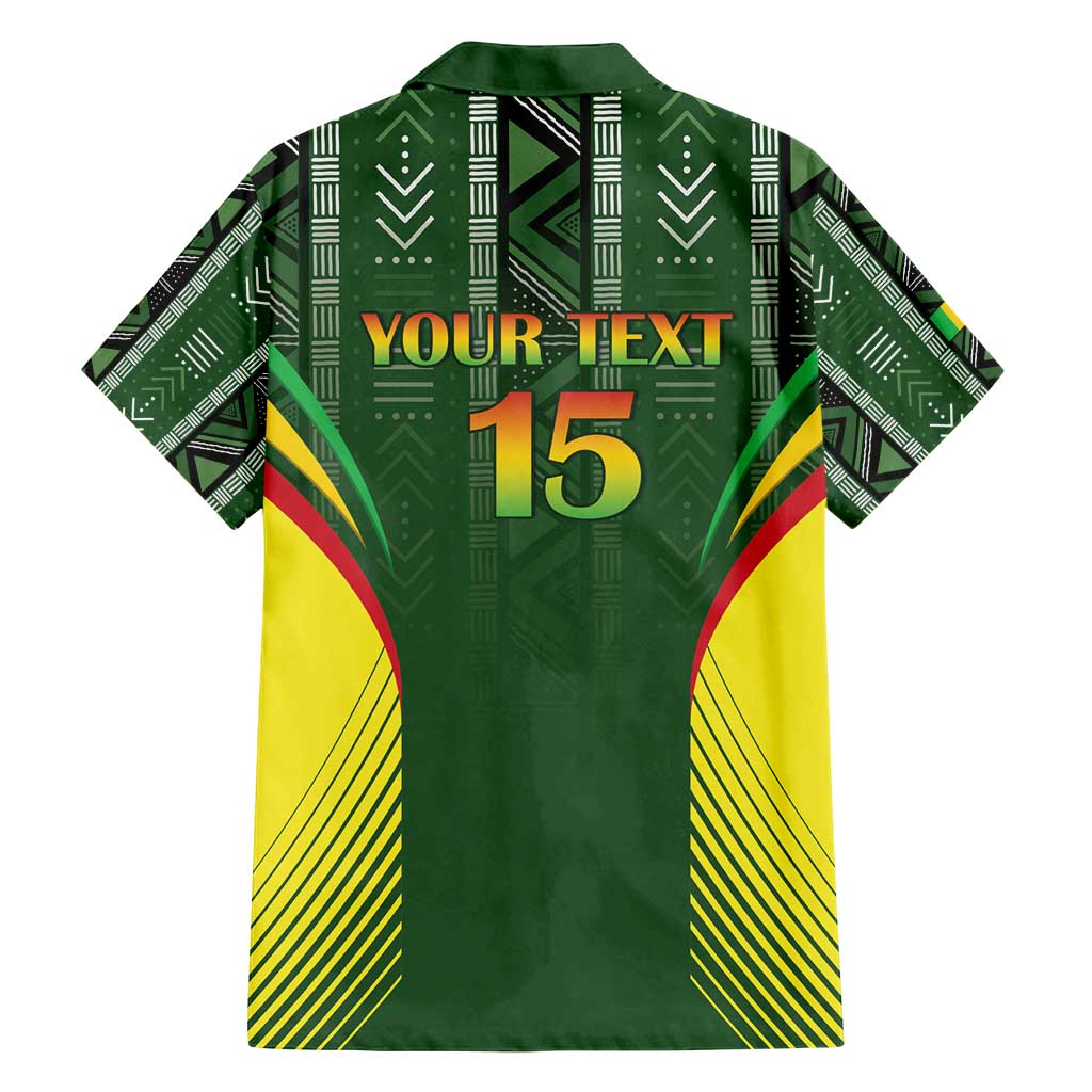 Custom Mali Football Family Matching Long Sleeve Bodycon Dress and Hawaiian Shirt Go Champions Les Aigles - Wonder Print Shop