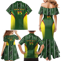 Custom Mali Football Family Matching Mermaid Dress and Hawaiian Shirt Go Champions Les Aigles - Wonder Print Shop
