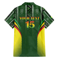 Custom Mali Football Family Matching Off Shoulder Short Dress and Hawaiian Shirt Go Champions Les Aigles - Wonder Print Shop