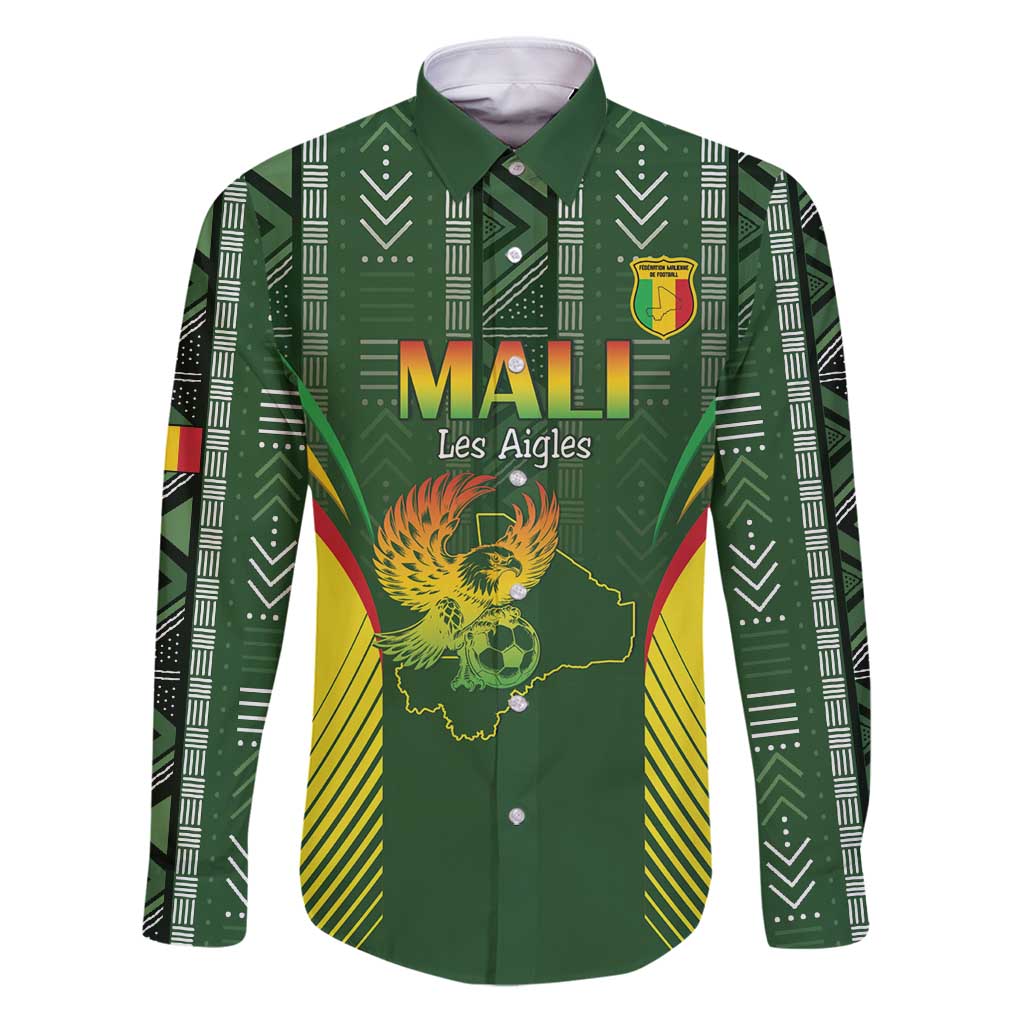 Custom Mali Football Family Matching Puletasi and Hawaiian Shirt Go Champions Les Aigles - Wonder Print Shop