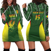 Custom Mali Football Hoodie Dress Go Champions Les Aigles - Wonder Print Shop