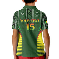 Custom Mali Football Kid Polo Shirt Go Champions Les Aigles - Wonder Print Shop