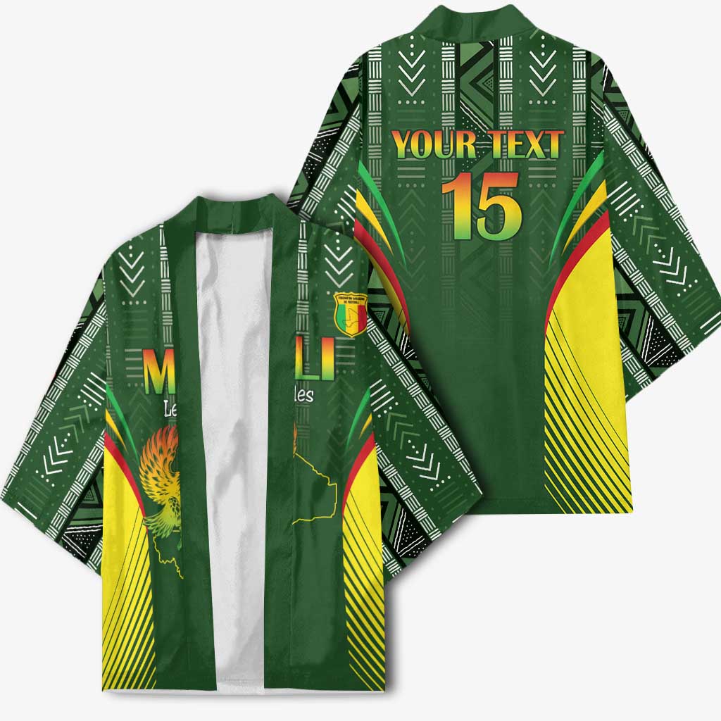 Custom Mali Football Kimono Go Champions Les Aigles - Wonder Print Shop