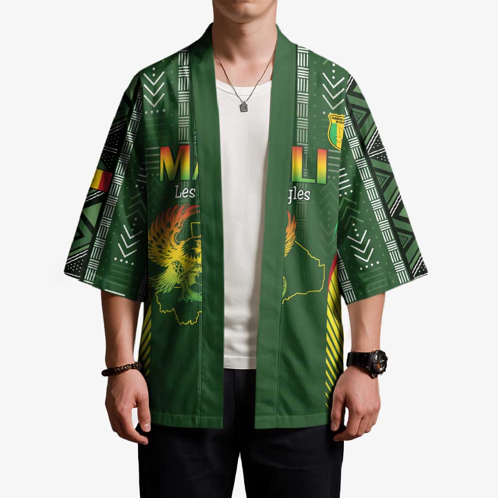 Custom Mali Football Kimono Go Champions Les Aigles - Wonder Print Shop