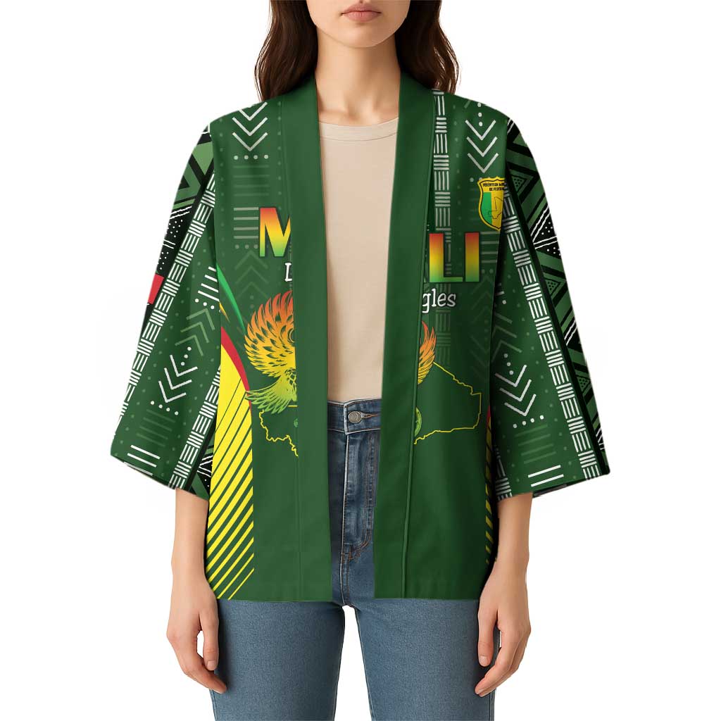 Custom Mali Football Kimono Go Champions Les Aigles - Wonder Print Shop