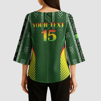 Custom Mali Football Kimono Sleeve Blouse Go Champions Les Aigles - Wonder Print Shop