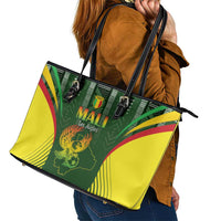 Mali Football Leather Tote Bag Go Champions Les Aigles - Wonder Print Shop