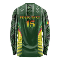 Custom Mali Football Long Sleeve Shirt Go Champions Les Aigles - Wonder Print Shop