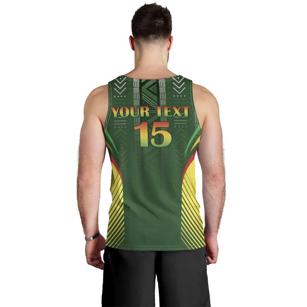 Custom Mali Football Men Tank Top Go Champions Les Aigles - Wonder Print Shop