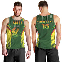 Custom Mali Football Men Tank Top Go Champions Les Aigles - Wonder Print Shop